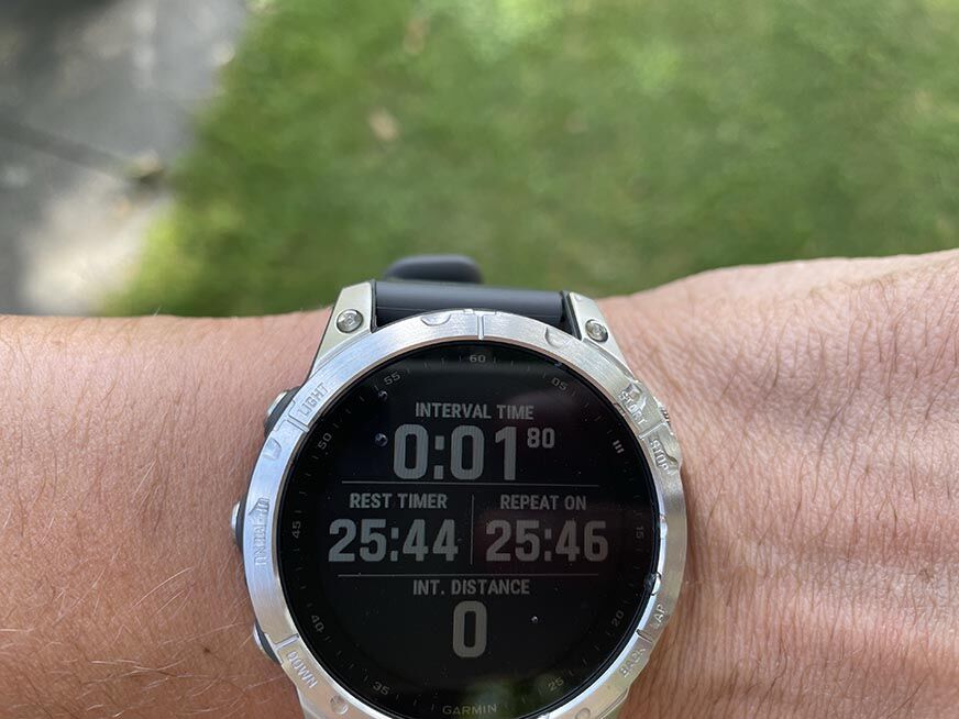 Hiit garmin fenix discount 5